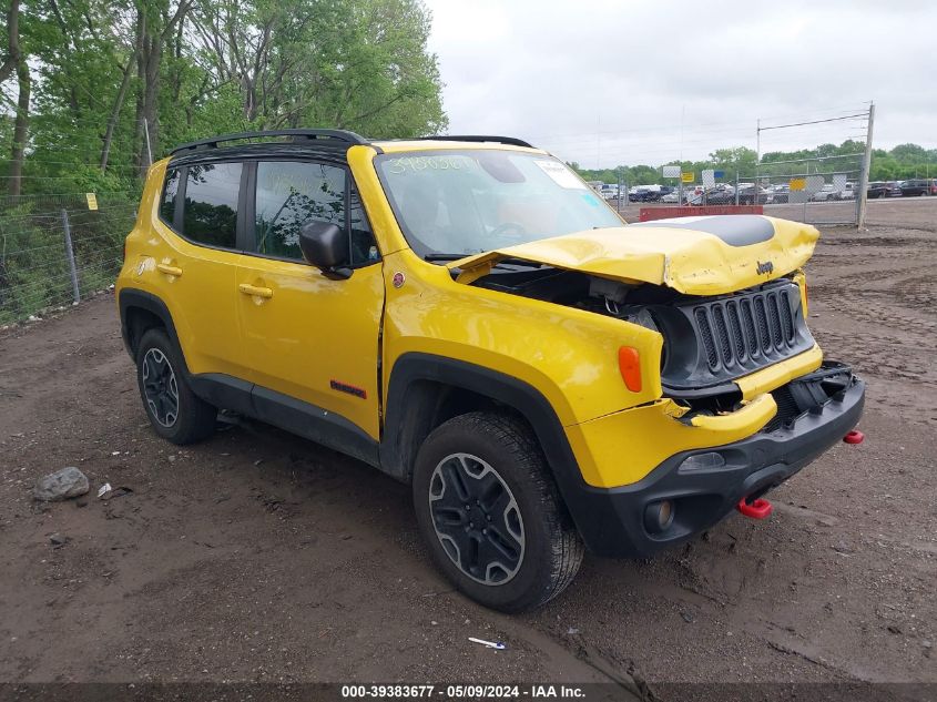 2017 Jeep Renegade Trailhawk 4X4 VIN: ZACCJBCB5HPF55146 Lot: 39383677