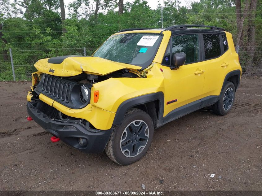 2017 Jeep Renegade Trailhawk 4X4 VIN: ZACCJBCB5HPF55146 Lot: 39383677