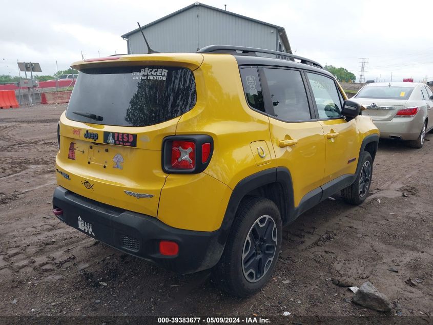 2017 Jeep Renegade Trailhawk 4X4 VIN: ZACCJBCB5HPF55146 Lot: 39383677