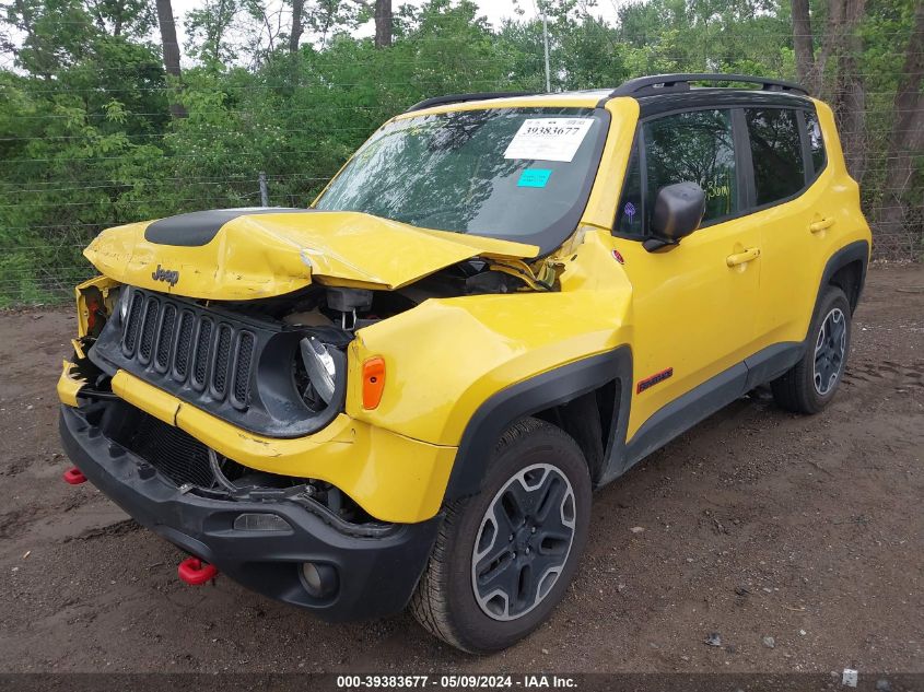 2017 Jeep Renegade Trailhawk 4X4 VIN: ZACCJBCB5HPF55146 Lot: 39383677