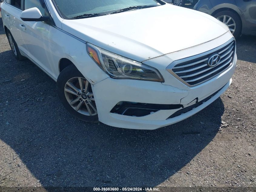 2016 Hyundai Sonata Se VIN: 5NPE24AF1GH307569 Lot: 39383680