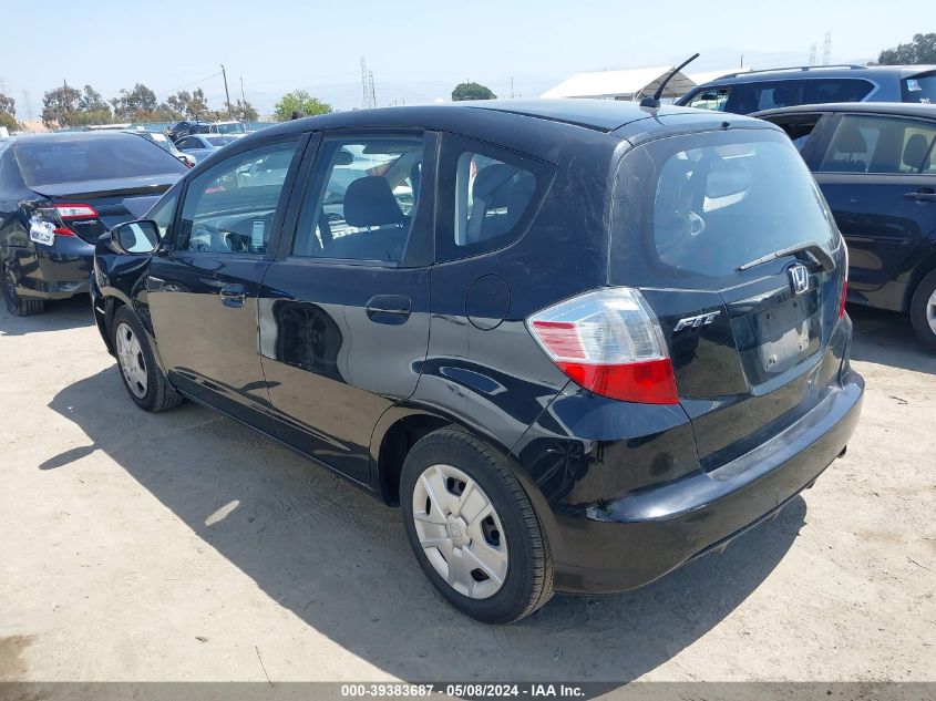 2012 Honda Fit VIN: JHMGE8H37CC025606 Lot: 39383687