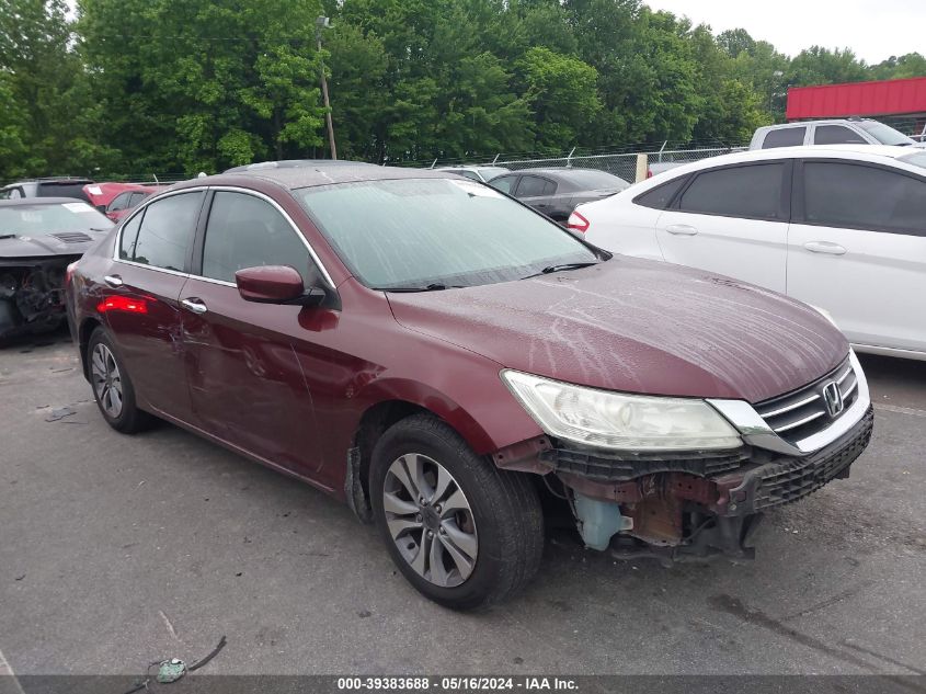 2014 Honda Accord Lx VIN: 1HGCR2F31EA162173 Lot: 39383688