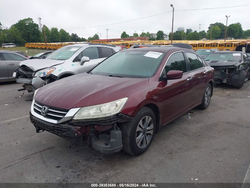 2014 Honda Accord Lx VIN: 1HGCR2F31EA162173 Lot: 39383688