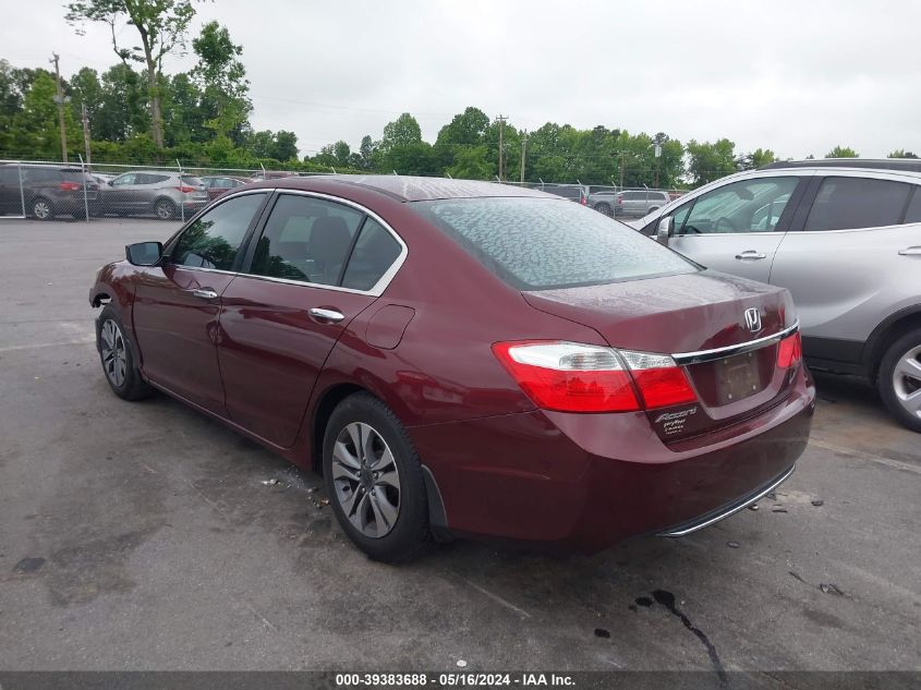 2014 Honda Accord Lx VIN: 1HGCR2F31EA162173 Lot: 39383688