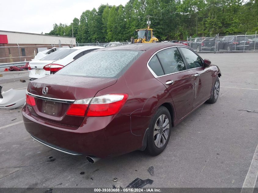 2014 Honda Accord Lx VIN: 1HGCR2F31EA162173 Lot: 39383688