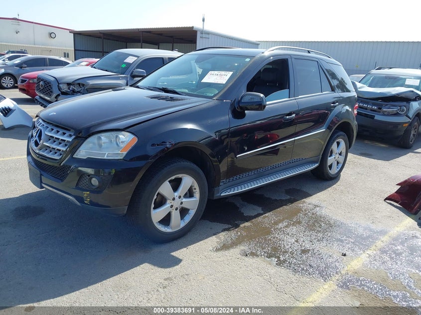 2009 Mercedes-Benz Ml 350 4Matic VIN: 4JGBB86E89A460689 Lot: 39383691