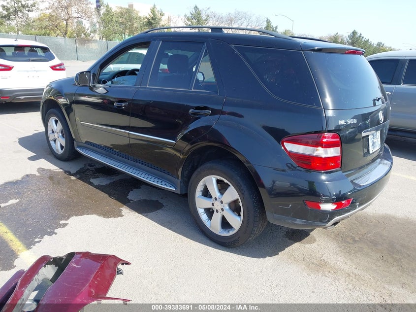 2009 Mercedes-Benz Ml 350 4Matic VIN: 4JGBB86E89A460689 Lot: 39383691