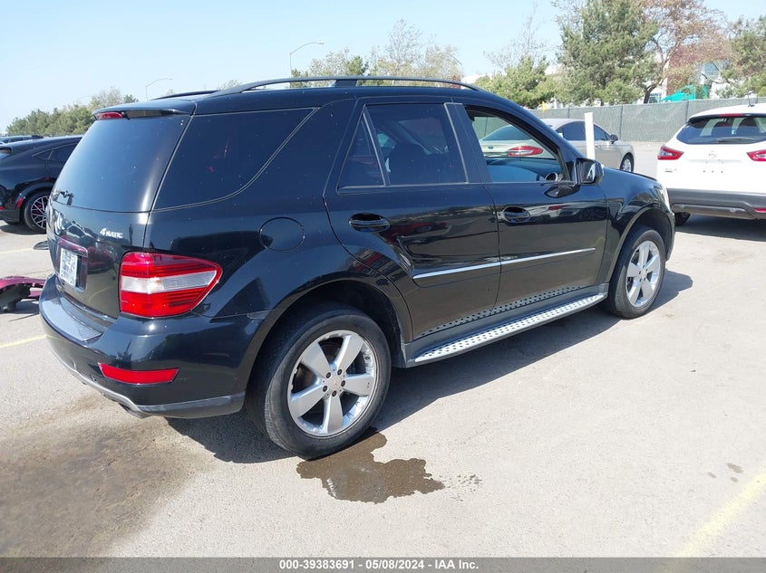2009 Mercedes-Benz Ml 350 4Matic VIN: 4JGBB86E89A460689 Lot: 39383691