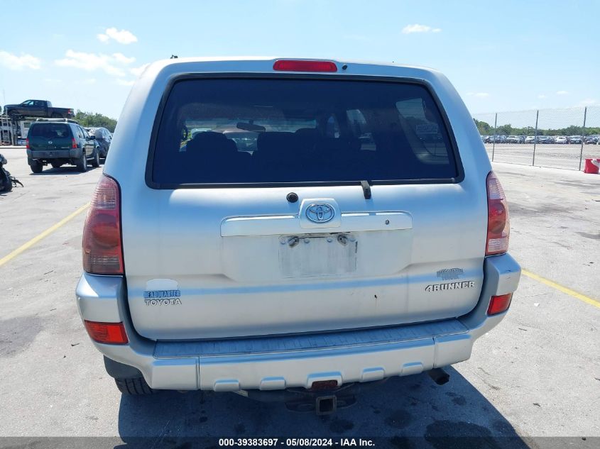 2005 Toyota 4Runner Sr5 V8 VIN: JTEZT14R658006368 Lot: 39383697