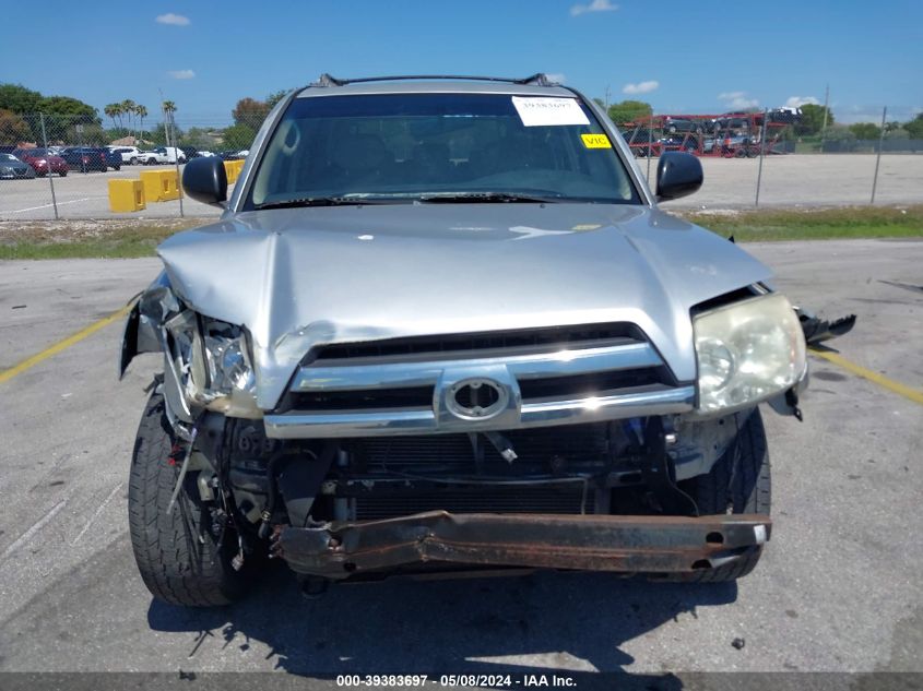 2005 Toyota 4Runner Sr5 V8 VIN: JTEZT14R658006368 Lot: 39383697