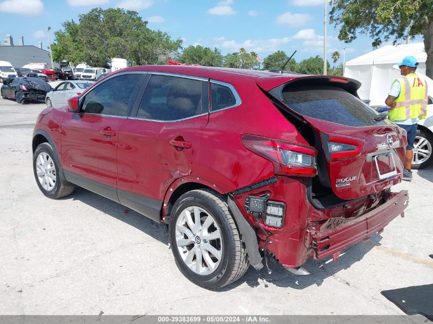 2020 Nissan Rogue Sport S Fwd Xtronic Cvt VIN: JN1BJ1CV3LW255829 Lot: 39383699