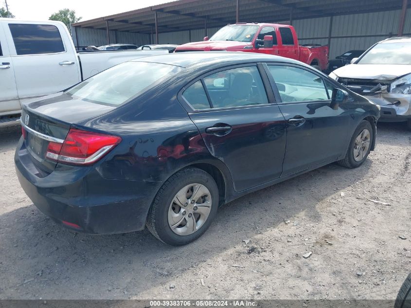 2014 Honda Civic Lx VIN: 19XFB2F58EE021812 Lot: 39383706