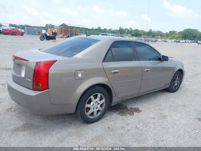 2007 Cadillac Cts Standard VIN: 1G6DM57T970103594 Lot: 39383718