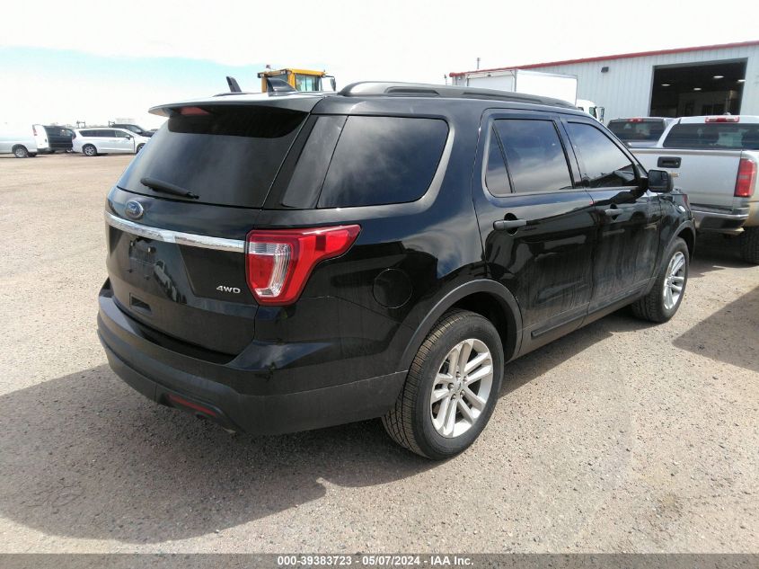 2017 Ford Explorer VIN: 1FM5K8B86HGA04750 Lot: 39383723