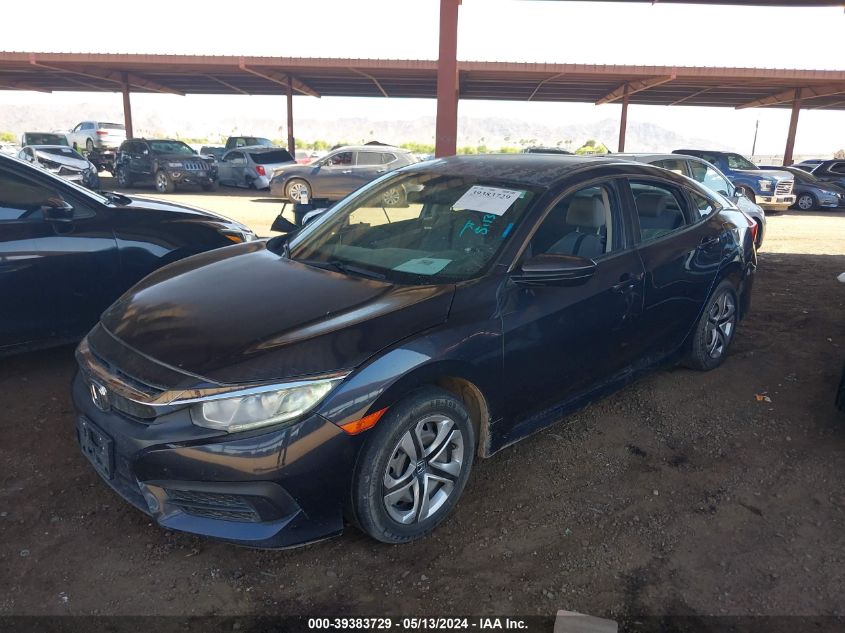 2017 Honda Civic Lx VIN: 2HGFC2F50HH532695 Lot: 39383729