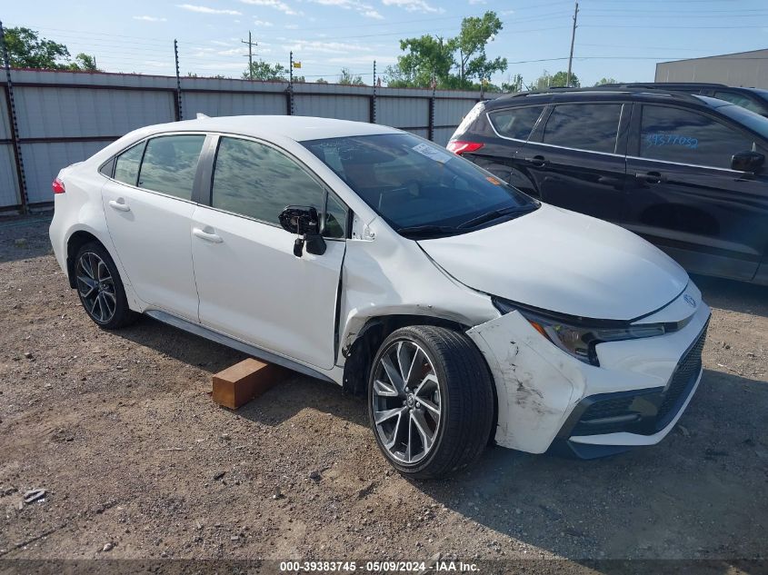 2020 Toyota Corolla Se VIN: JTDS4RCE9LJ028628 Lot: 39383745