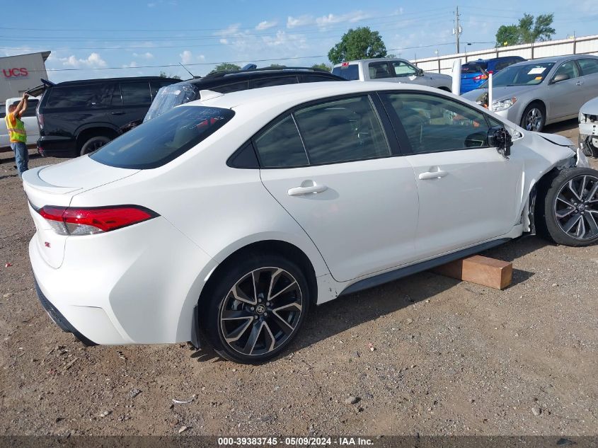 2020 Toyota Corolla Se VIN: JTDS4RCE9LJ028628 Lot: 39383745