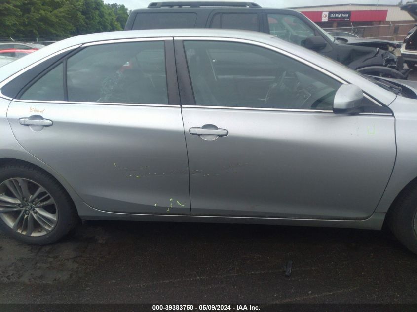 2015 Toyota Camry Se VIN: 4T1BF1FK6FU084151 Lot: 39383750