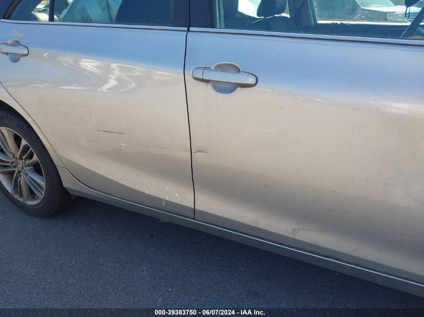 2015 Toyota Camry Se VIN: 4T1BF1FK6FU084151 Lot: 39383750