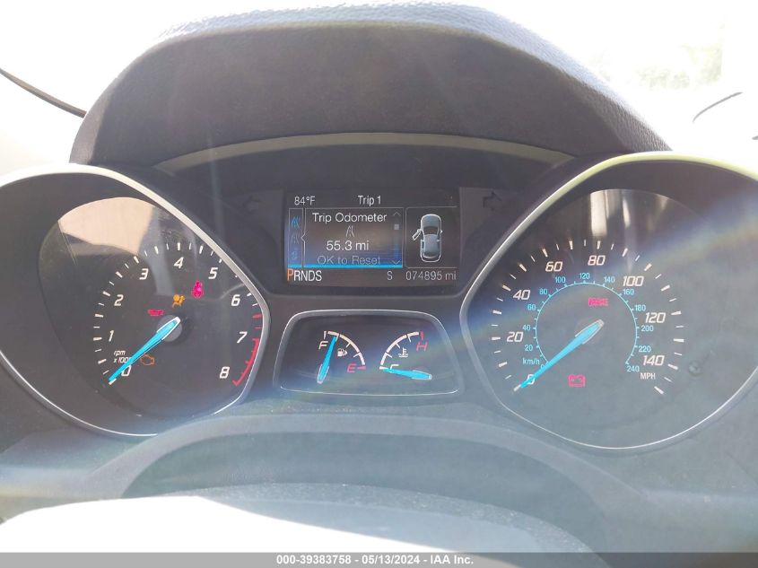 2015 Ford Escape Se VIN: 1FMCU9GX1FUB22811 Lot: 39383758