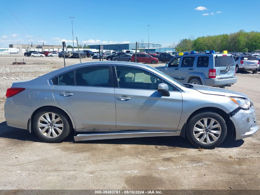 2015 Subaru Legacy 2.5I Premium VIN: 4S3BNBE62F3003119 Lot: 39383761