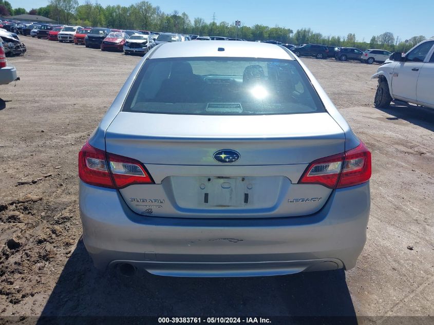 2015 Subaru Legacy 2.5I Premium VIN: 4S3BNBE62F3003119 Lot: 39383761