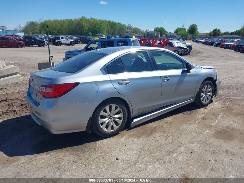 2015 Subaru Legacy 2.5I Premium VIN: 4S3BNBE62F3003119 Lot: 39383761