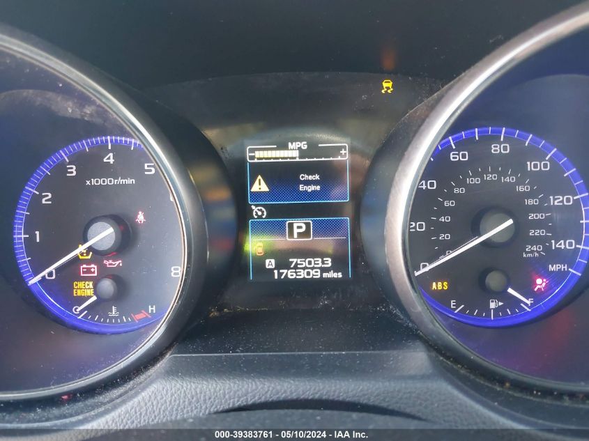 2015 Subaru Legacy 2.5I Premium VIN: 4S3BNBE62F3003119 Lot: 39383761