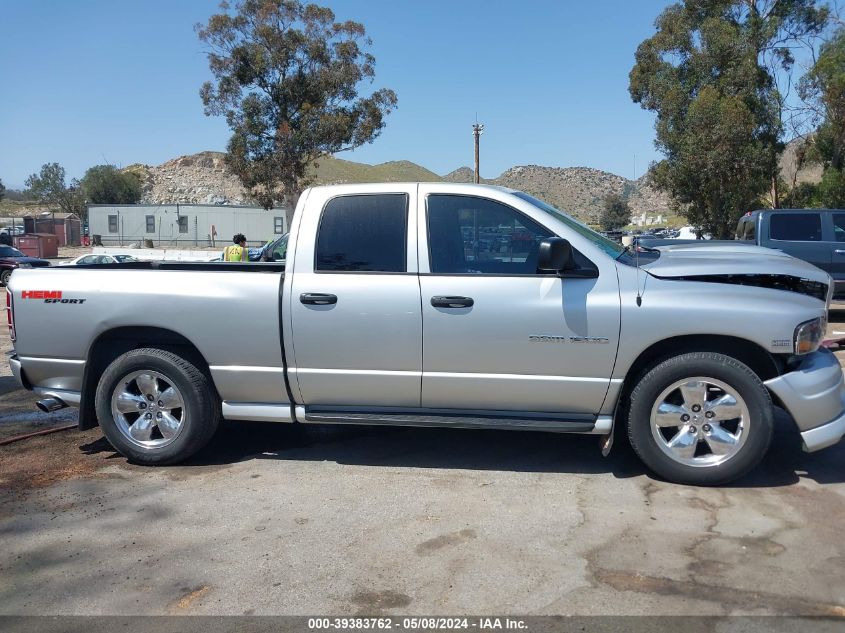 2004 Dodge Ram 1500 Slt/Laramie VIN: 1D7HA18D24J256479 Lot: 39383762