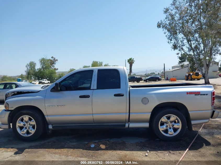 2004 Dodge Ram 1500 Slt/Laramie VIN: 1D7HA18D24J256479 Lot: 39383762