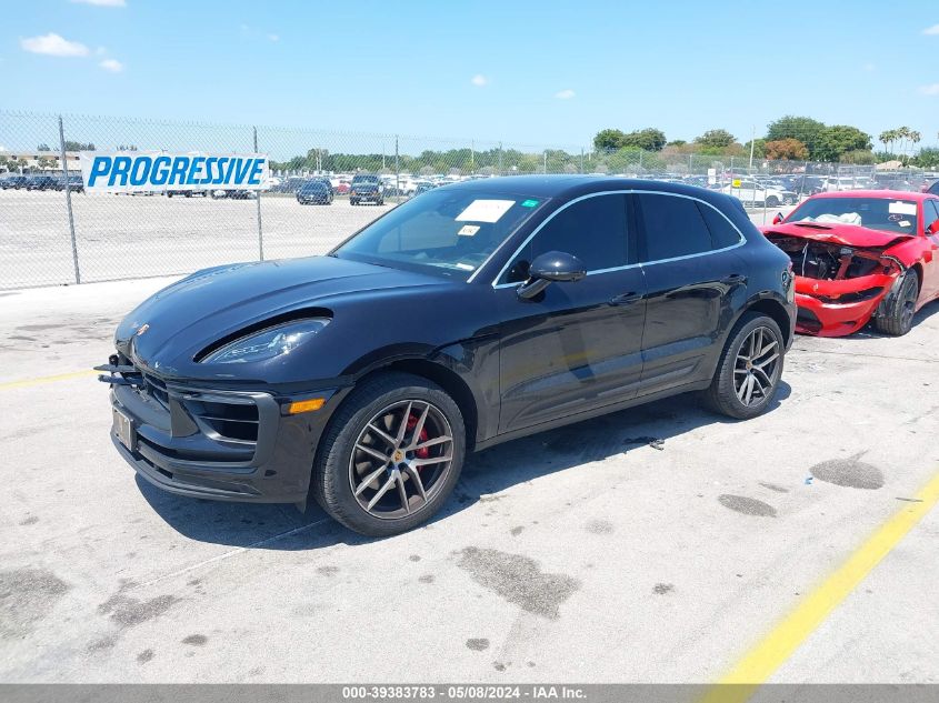 2023 Porsche Macan S VIN: WP1AG2A5XPLB40859 Lot: 39383783