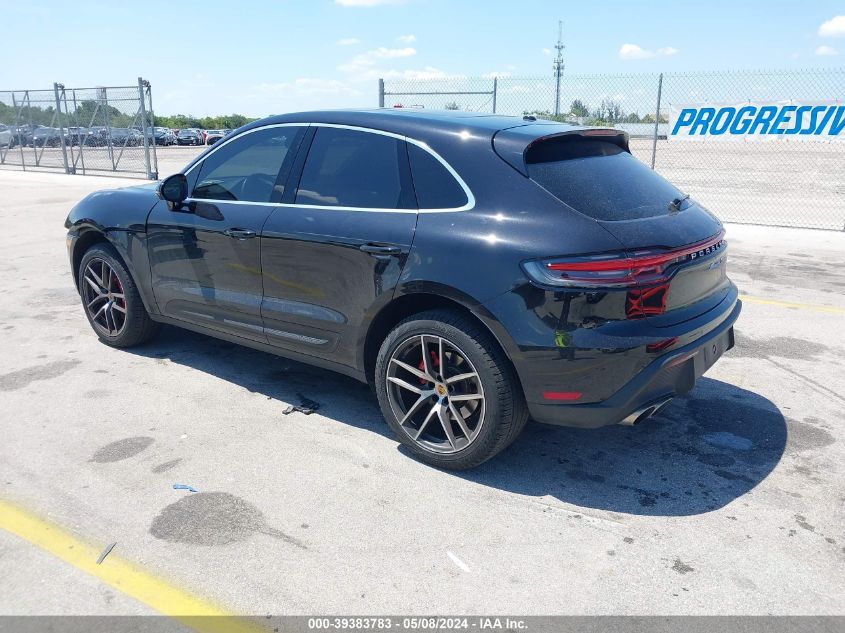 2023 Porsche Macan S VIN: WP1AG2A5XPLB40859 Lot: 39383783