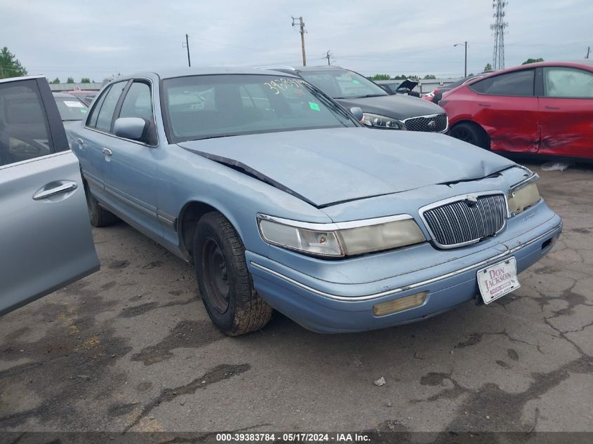 1997 Mercury Grand Marquis Gs VIN: 2MELM74W8VX671349 Lot: 39383784