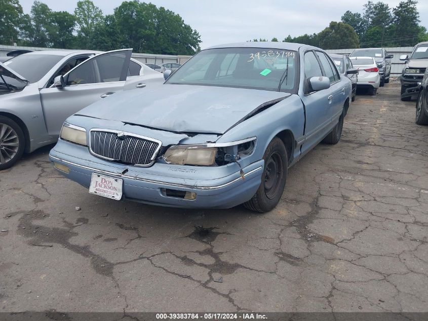 1997 Mercury Grand Marquis Gs VIN: 2MELM74W8VX671349 Lot: 39383784