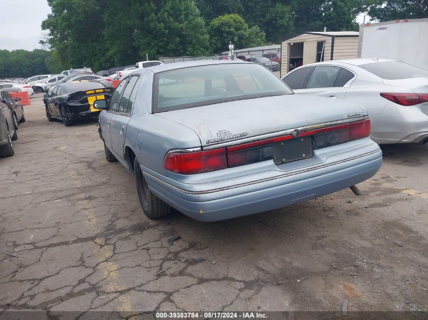 1997 Mercury Grand Marquis Gs VIN: 2MELM74W8VX671349 Lot: 39383784