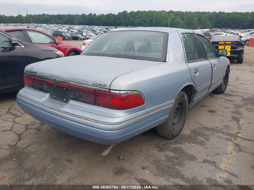 1997 Mercury Grand Marquis Gs VIN: 2MELM74W8VX671349 Lot: 39383784