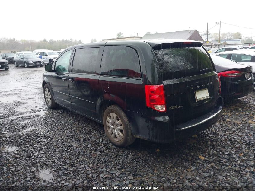 2016 Dodge Grand Caravan Se VIN: 2C4RDGBG1GR100252 Lot: 39383785