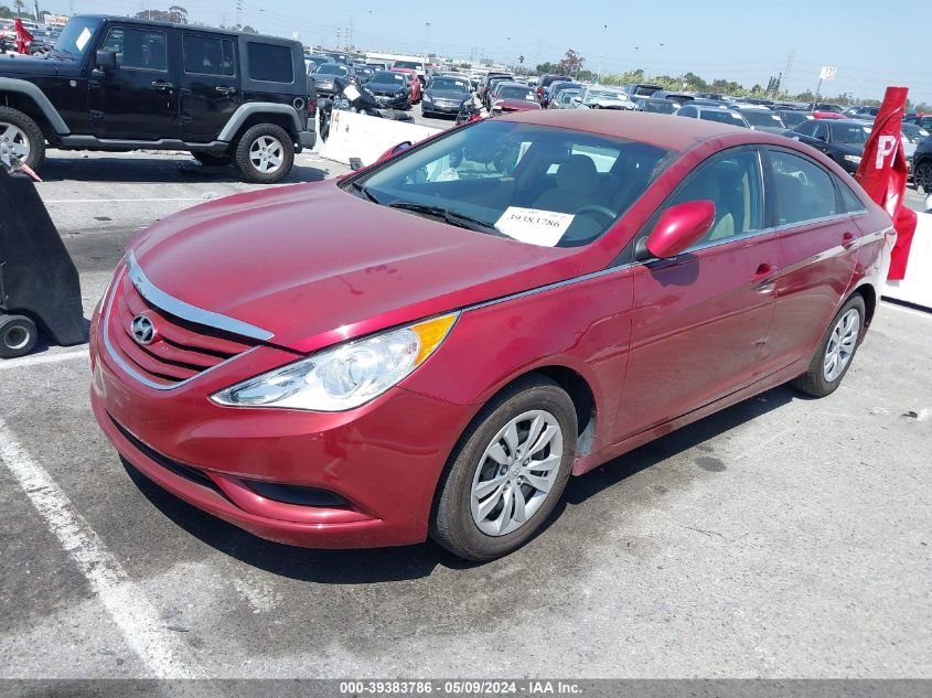 2012 Hyundai Sonata Gls VIN: 5NPEB4AC6CH439131 Lot: 39383786