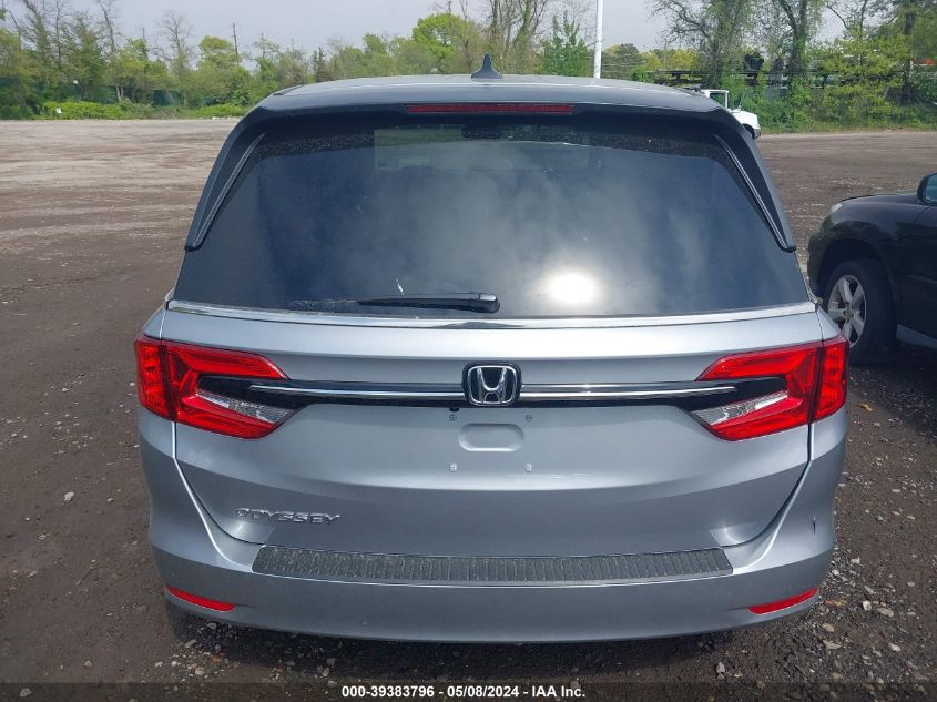 2024 Honda Odyssey Ex-L VIN: 5FNRL6H67RB040584 Lot: 39383796