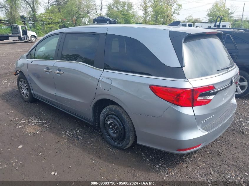 2024 Honda Odyssey Ex-L VIN: 5FNRL6H67RB040584 Lot: 39383796