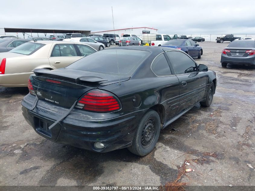 2000 Pontiac Grand Am Se1 VIN: 1G2NF12E7YM724795 Lot: 39383797