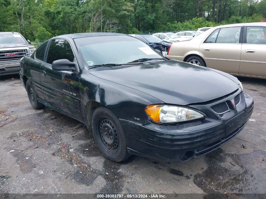 2000 Pontiac Grand Am Se1 VIN: 1G2NF12E7YM724795 Lot: 39383797