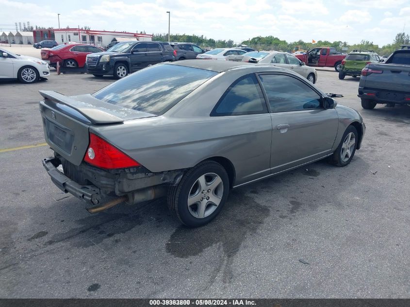 2004 Honda Civic Ex VIN: 1HGEM22954L002706 Lot: 39383800