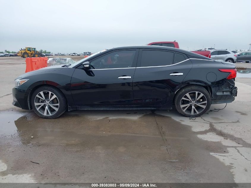 2017 Nissan Maxima 3.5 Sl VIN: 1N4AA6AP1HC396388 Lot: 39383803