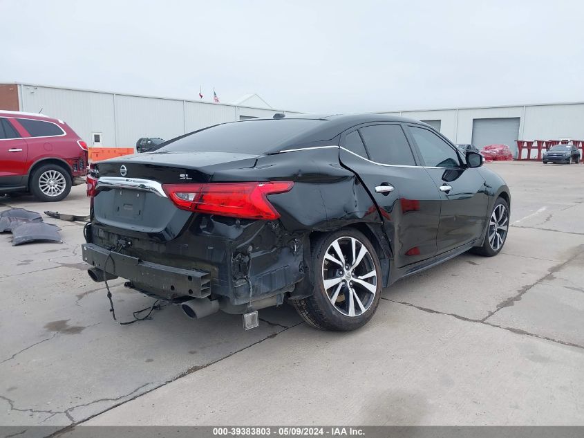 2017 Nissan Maxima 3.5 Sl VIN: 1N4AA6AP1HC396388 Lot: 39383803