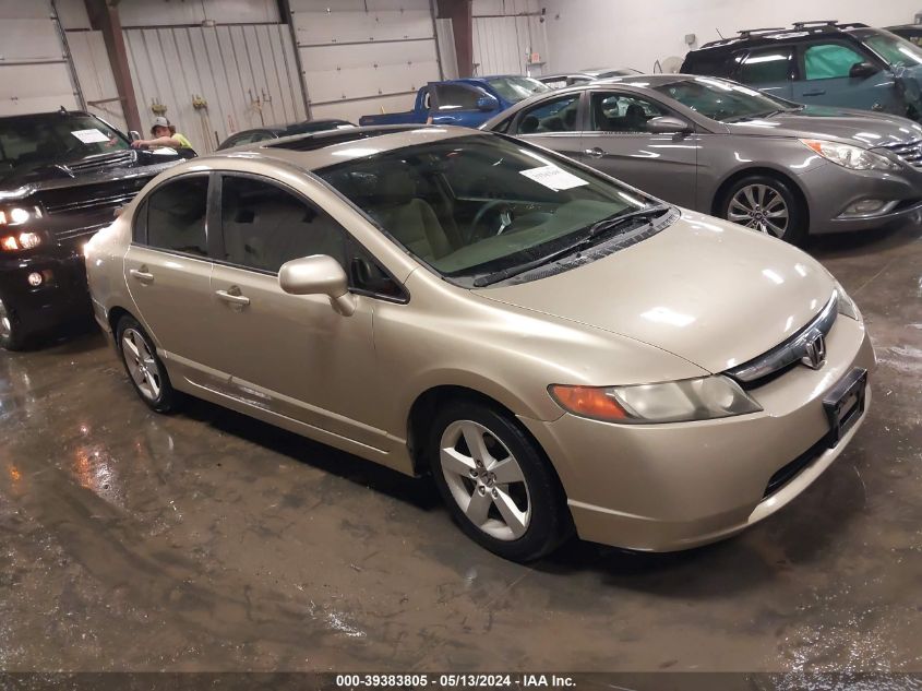 2008 Honda Civic Ex VIN: 1HGFA168X8L073866 Lot: 39383805