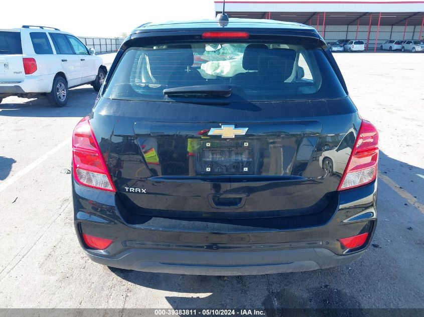 2019 Chevrolet Trax Ls VIN: 3GNCJKSB6KL161177 Lot: 39383811