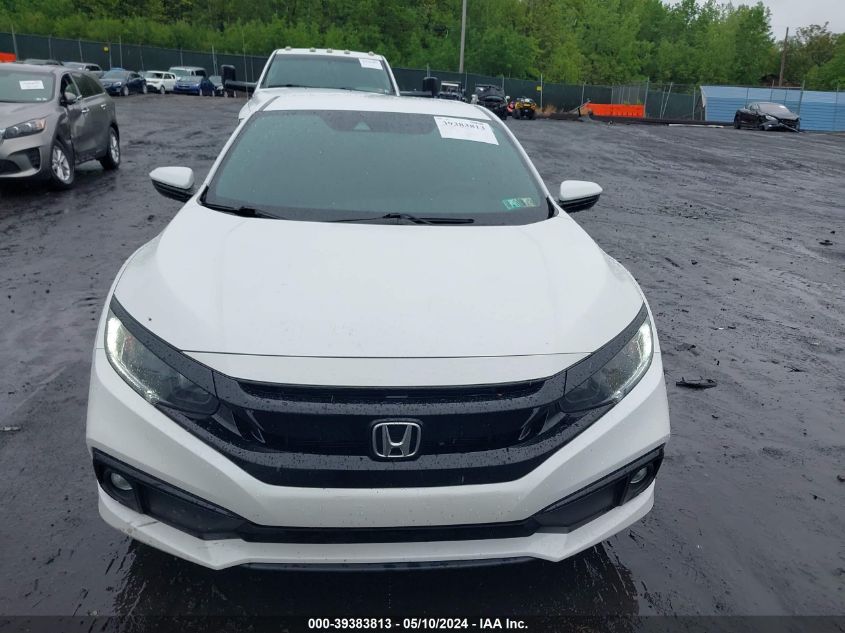 2020 Honda Civic Sport VIN: 2HGFC2F85LH537099 Lot: 39383813
