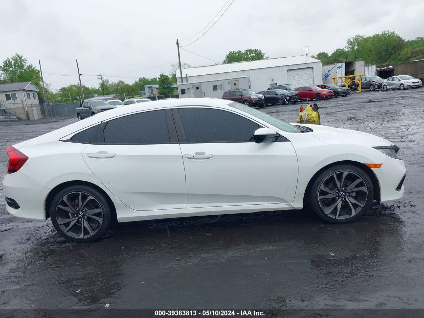 2020 Honda Civic Sport VIN: 2HGFC2F85LH537099 Lot: 39383813